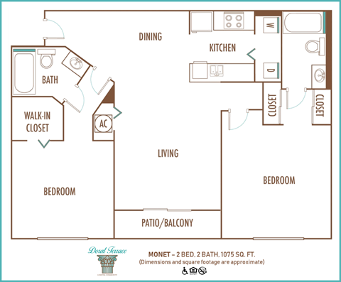 2 BED 2 BATH - MONET - DORAL TERRACE